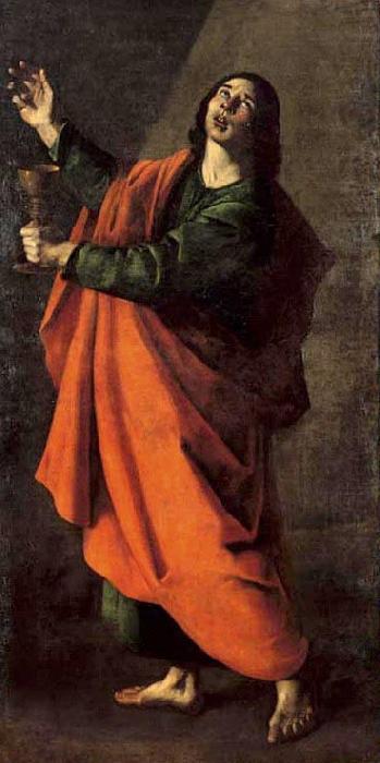 Francisco de Zurbaran Joao Evangelista china oil painting image